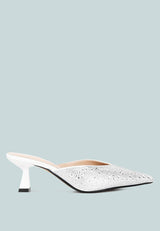 Aldora Rhinestones Embellished Satin  from London Rag International