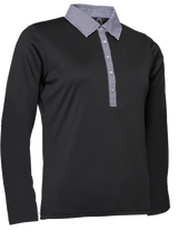 Women Crail Long Sleeve Polo from Abacus Sportswear US