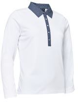 Women Crail Long Sleeve Polo from Abacus Sportswear US