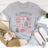 All Booked For Christmas Tee from Peachy Sunday