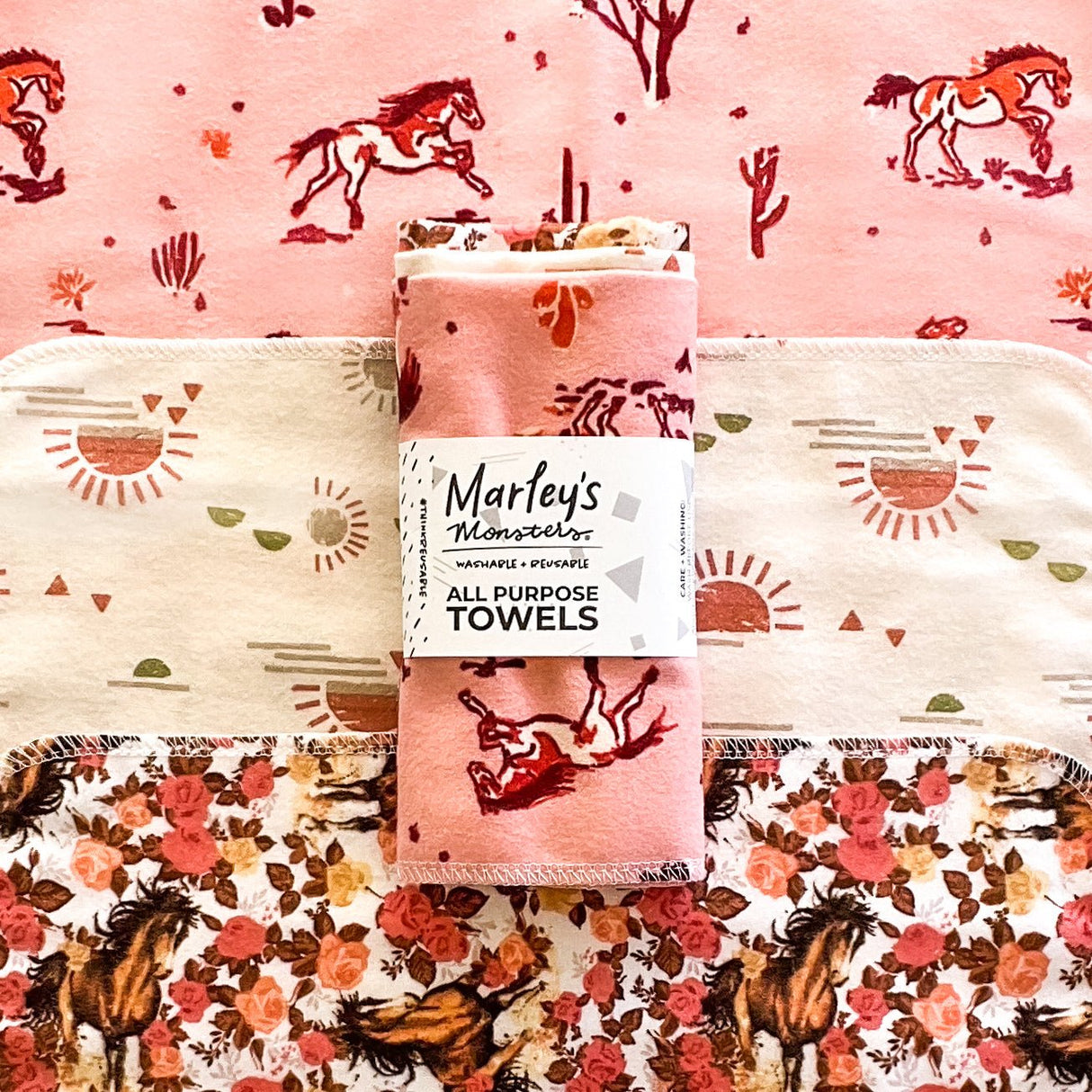 All-Purpose Towels: Fresh Prints from Marley's Monsters