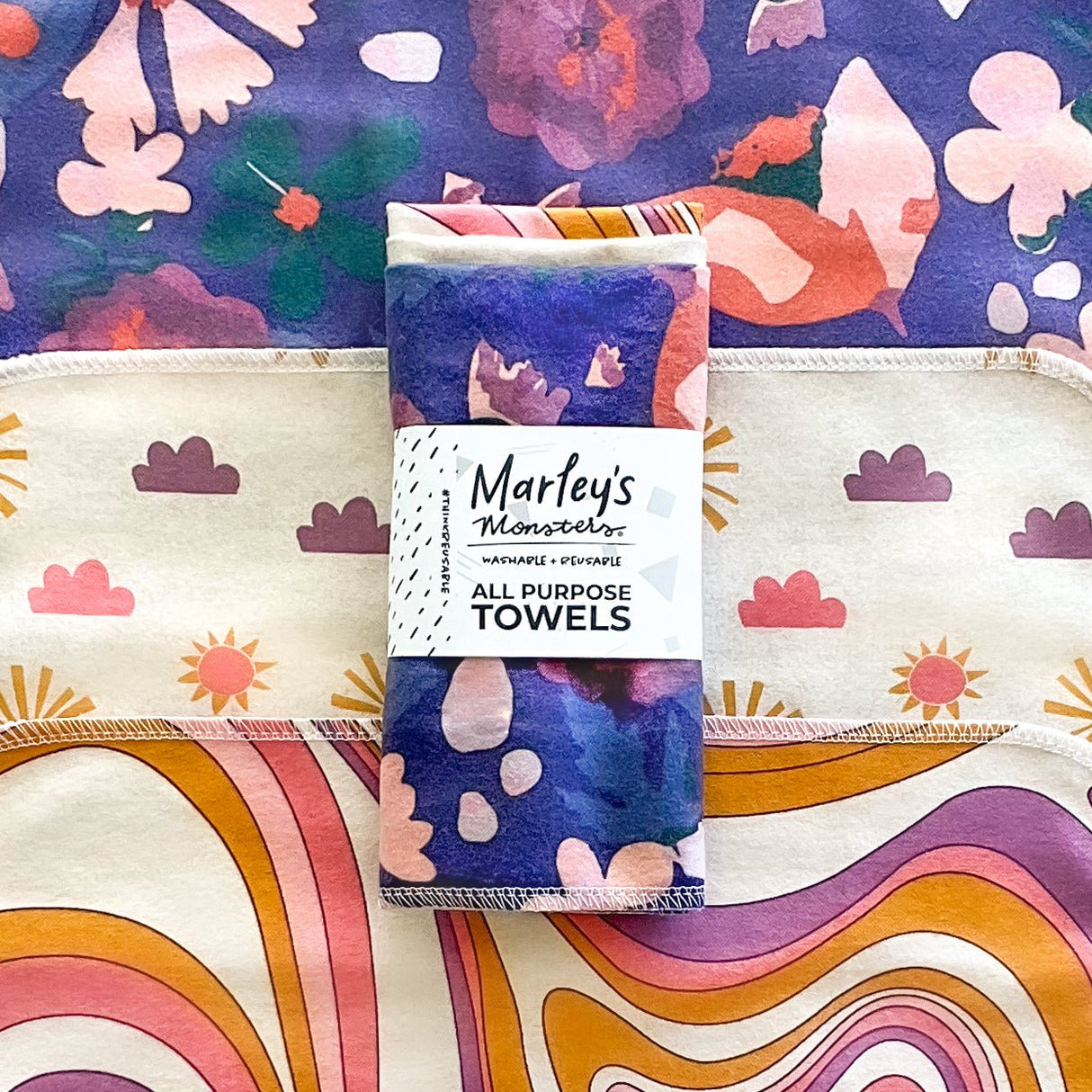 All-Purpose Towels: Fresh Prints from Marley's Monsters