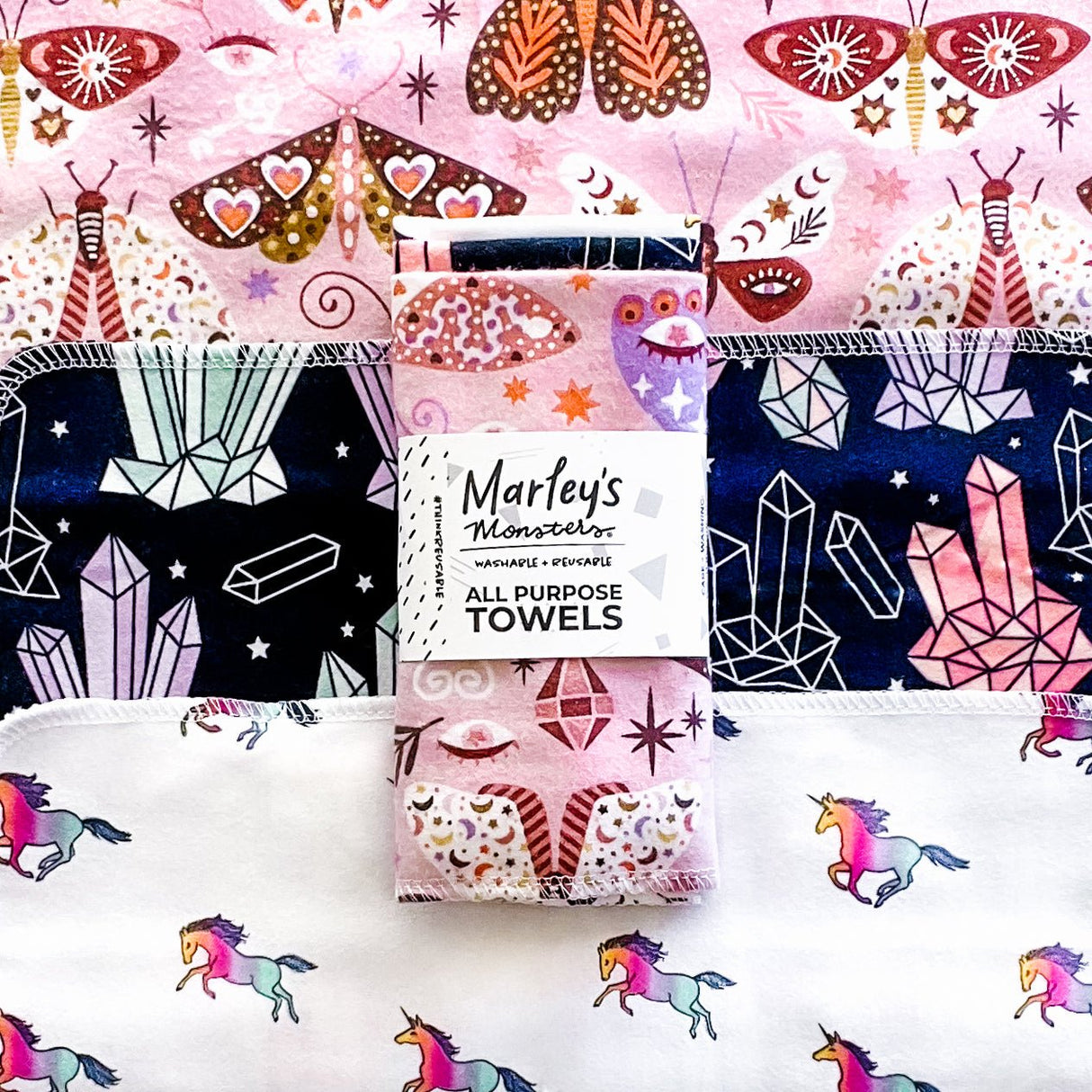 All-Purpose Towels: Fresh Prints from Marley's Monsters