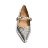 Antonella Embossed Leather Pump from Allegra James