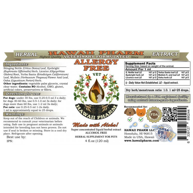 ALLERGY HEALTH/ Allergy-Free Remedy  from ReNewedPet