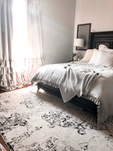 Allison Ruffle Window Curtain Panel Set from LushDecor