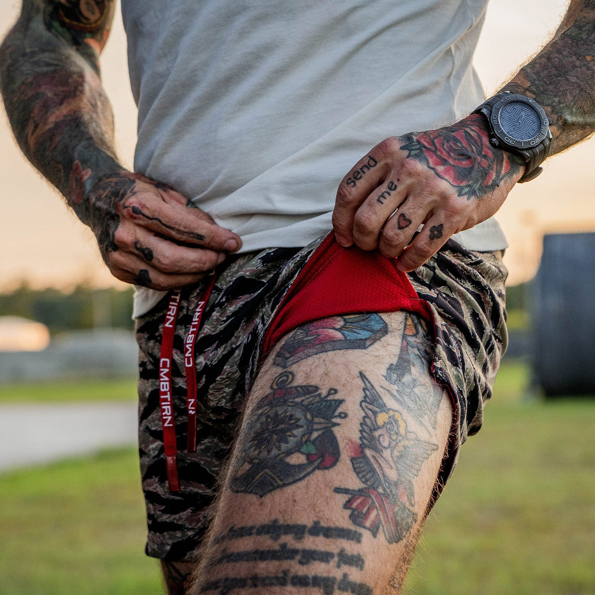 Men's Mesh Hoochie Daddy Shorts | 5" from Combat Iron Apparel
