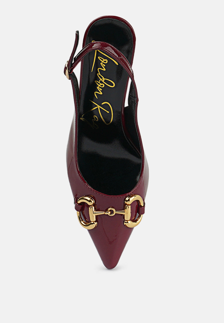 All Nighter Slingback Sandals from London Rag International
