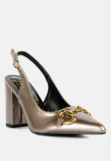 All Nighter Slingback Sandals from London Rag International