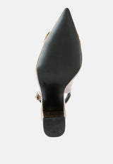 All Nighter Slingback Sandals from London Rag International
