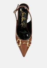All Nighter Slingback Sandals from London Rag International