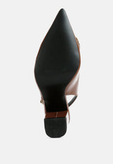 All Nighter Slingback Sandals from London Rag International