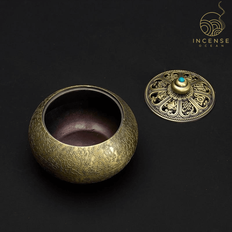 Alloy Retro Incense Holder from incenseocean