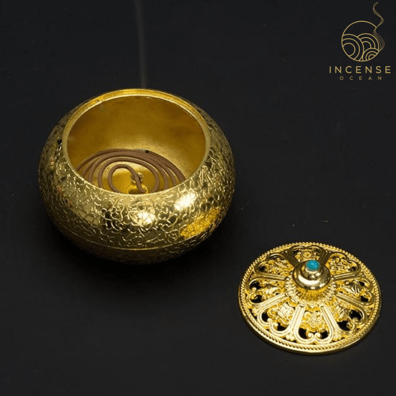 Alloy Retro Incense Holder from incenseocean