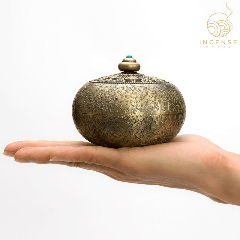 Alloy Retro Incense Holder from incenseocean