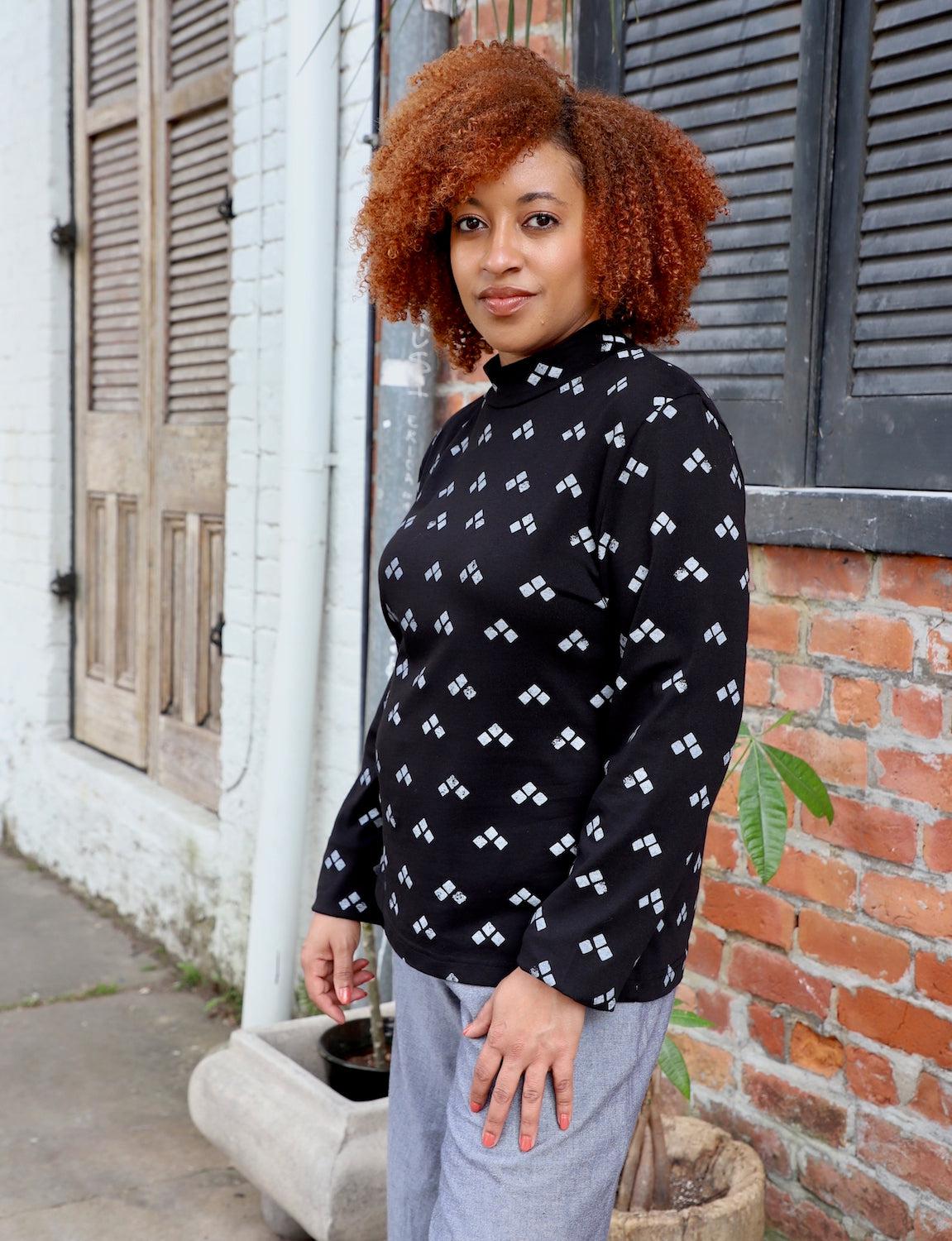 Alma Organic Turtleneck from Passion Lilie
