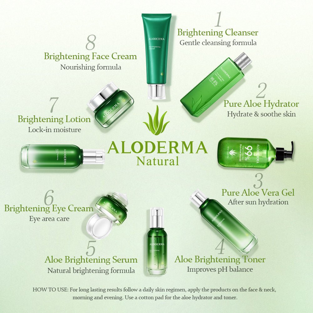 Aloe Brightening Mask (Box of 5) from ALODERMA