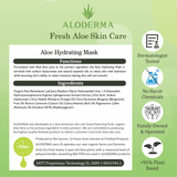 Aloe Hydrating Mask (Box of 5 from ALODERMA
