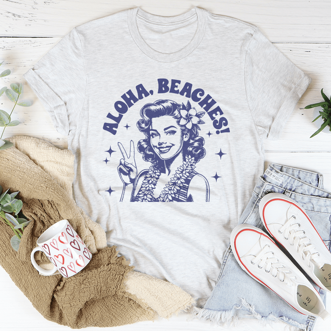 Aloha Beaches Tee From Peachy Sunday