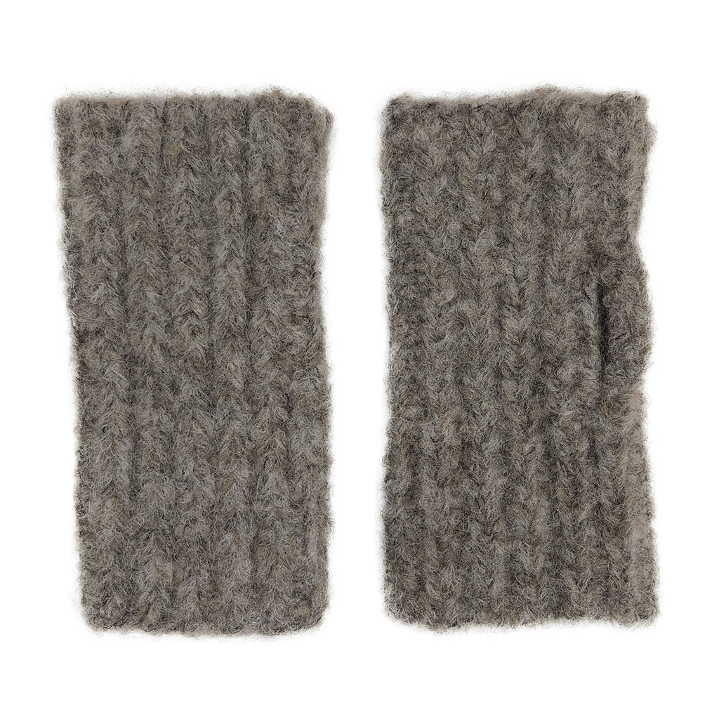 Autumn Ribbed Alpaca Gloves from SLATE + SALT