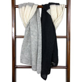 Color Block Alpaca Wrap Scarf from SLATE + SALT