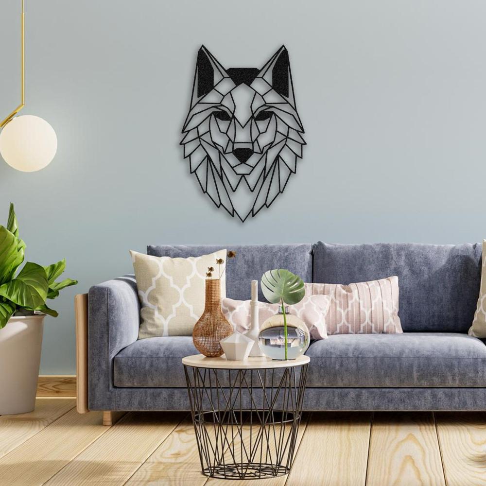 Alpha Wolf Metal Wall Art from VITAHOME DESIGN LLC