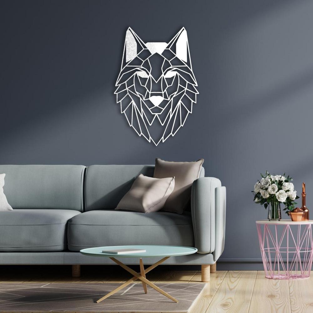 Alpha Wolf Metal Wall Art from VITAHOME DESIGN LLC