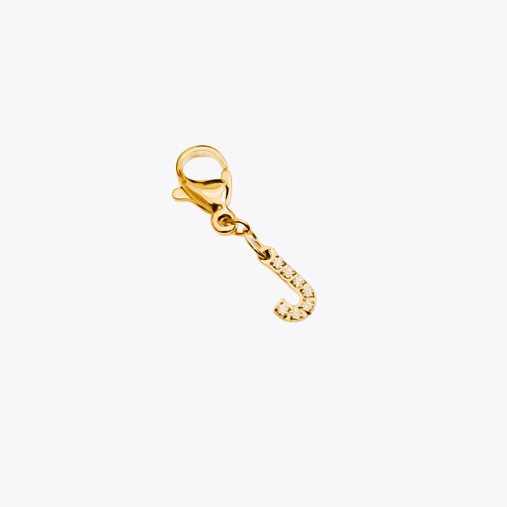 Initial Charm Bar Chanelle Charms  - WATERPROOF from Pretty Simple