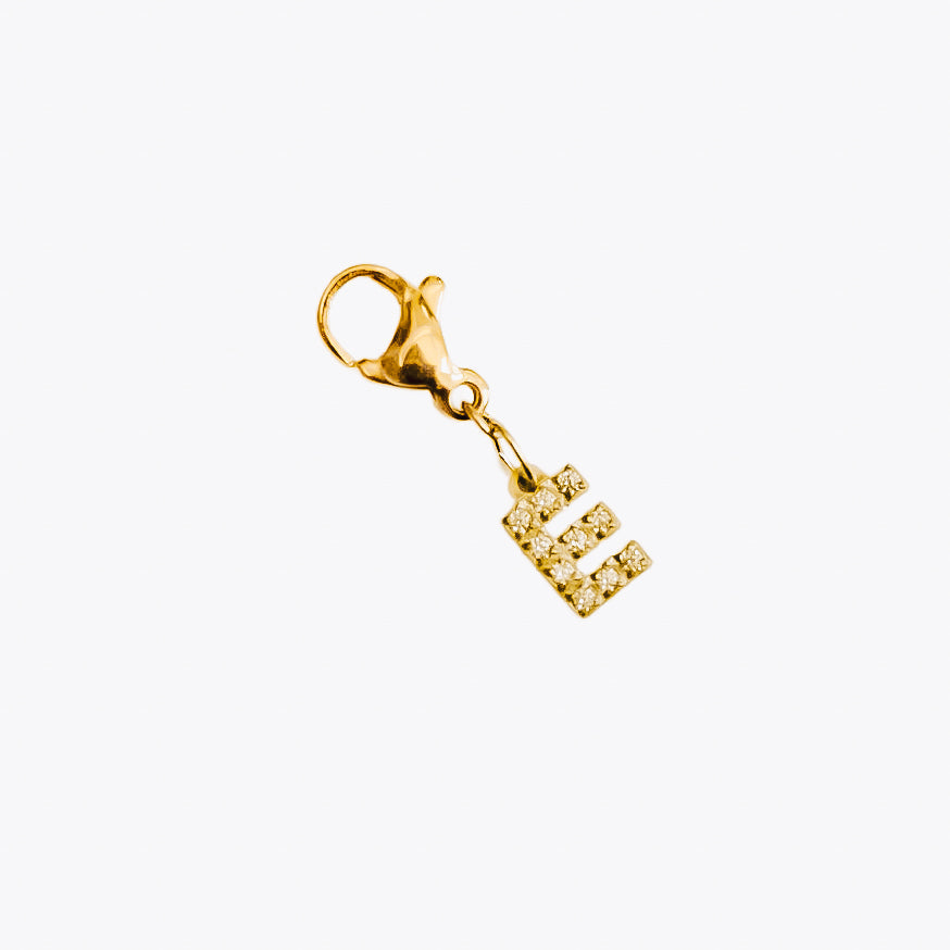 Initial Charm Bar Chanelle Charms  - WATERPROOF from Pretty Simple
