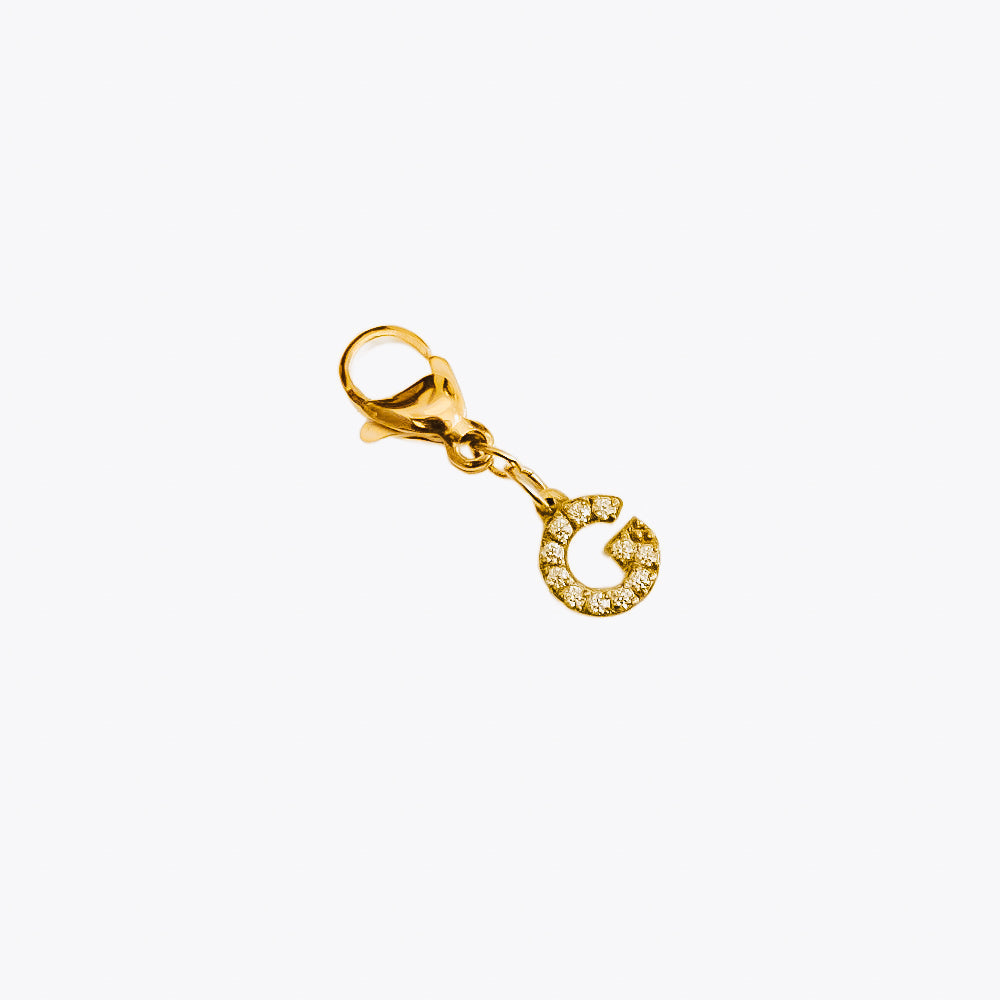 Initial Charm Bar Chanelle Charms  - WATERPROOF from Pretty Simple
