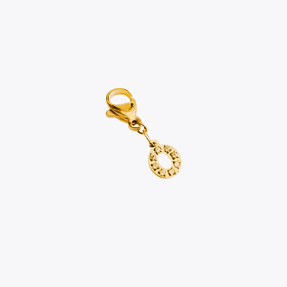 Initial Charm Bar Chanelle Charms  - WATERPROOF from Pretty Simple