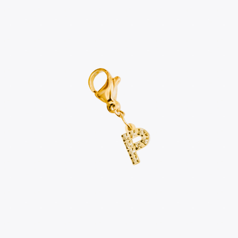 Initial Charm Bar Chanelle Charms  - WATERPROOF from Pretty Simple