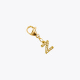 Initial Charm Bar Chanelle Charms  - WATERPROOF from Pretty Simple