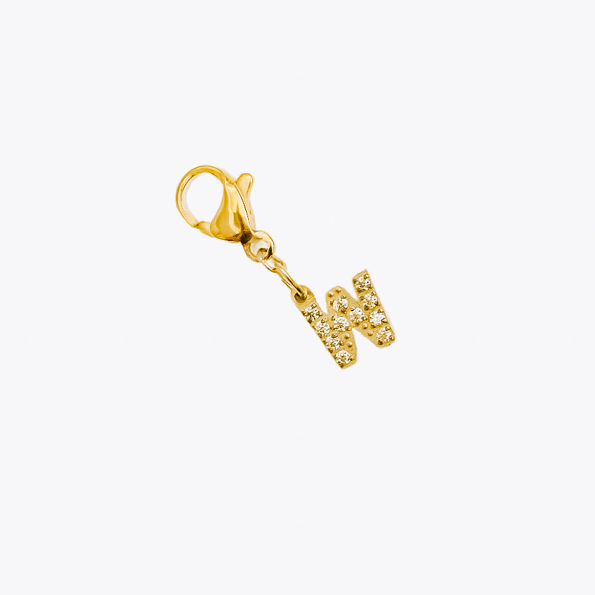 Initial Charm Bar Chanelle Charms  - WATERPROOF from Pretty Simple