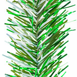 Alpine Green & White Tinsel Garland from Lee Display