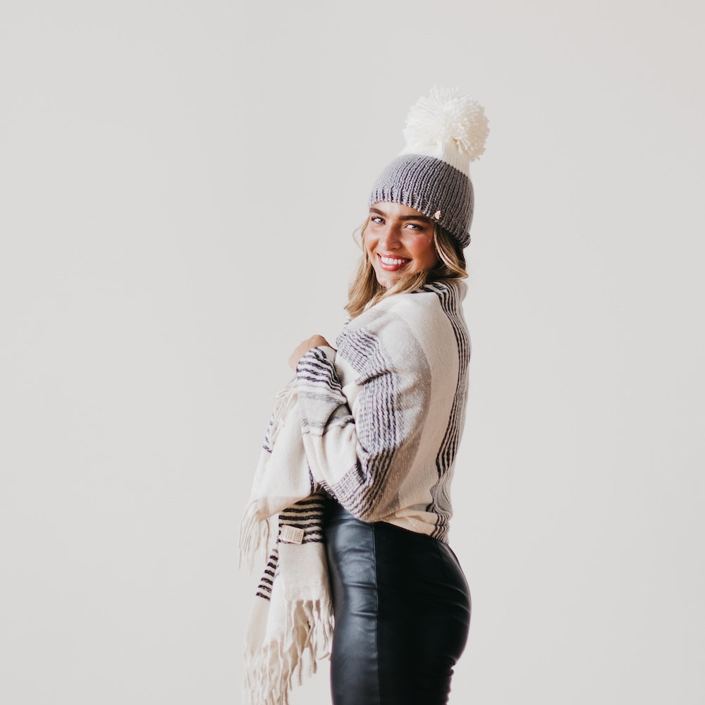 Alpine Snow Beanie from Pretty Simple