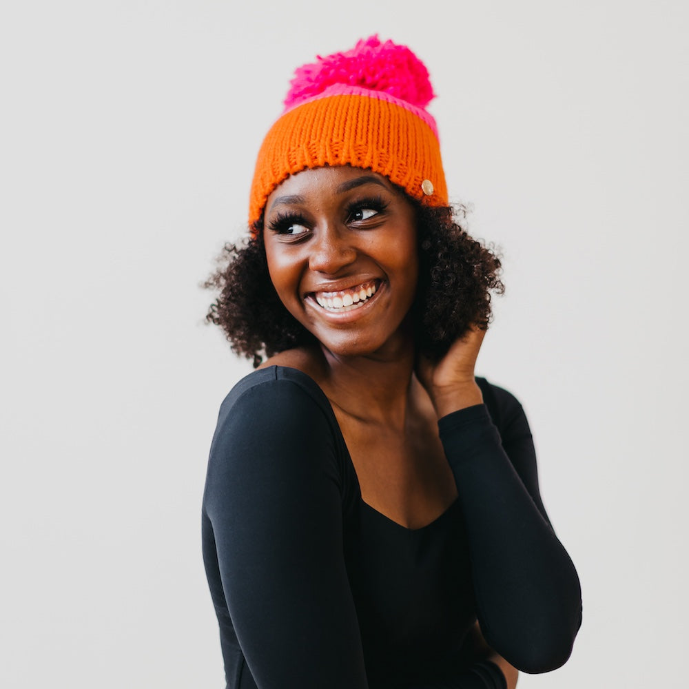 Alpine Snow Beanie from Pretty Simple