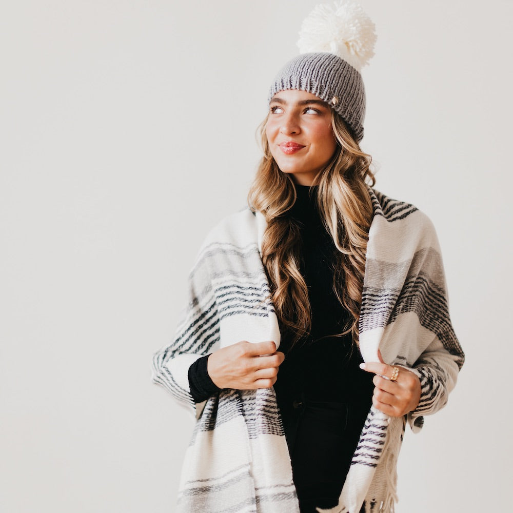 Alpine Snow Beanie from Pretty Simple