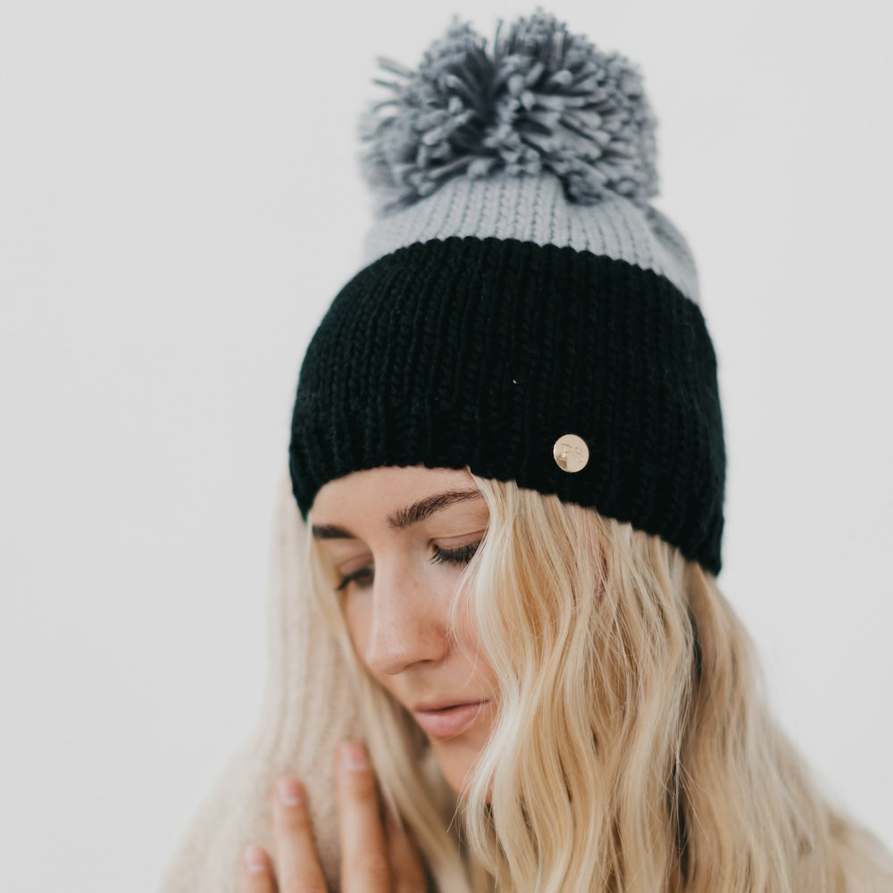 Alpine Snow Beanie from Pretty Simple