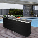 Portable Bar Table for Events  with Double Layer From Redcamp