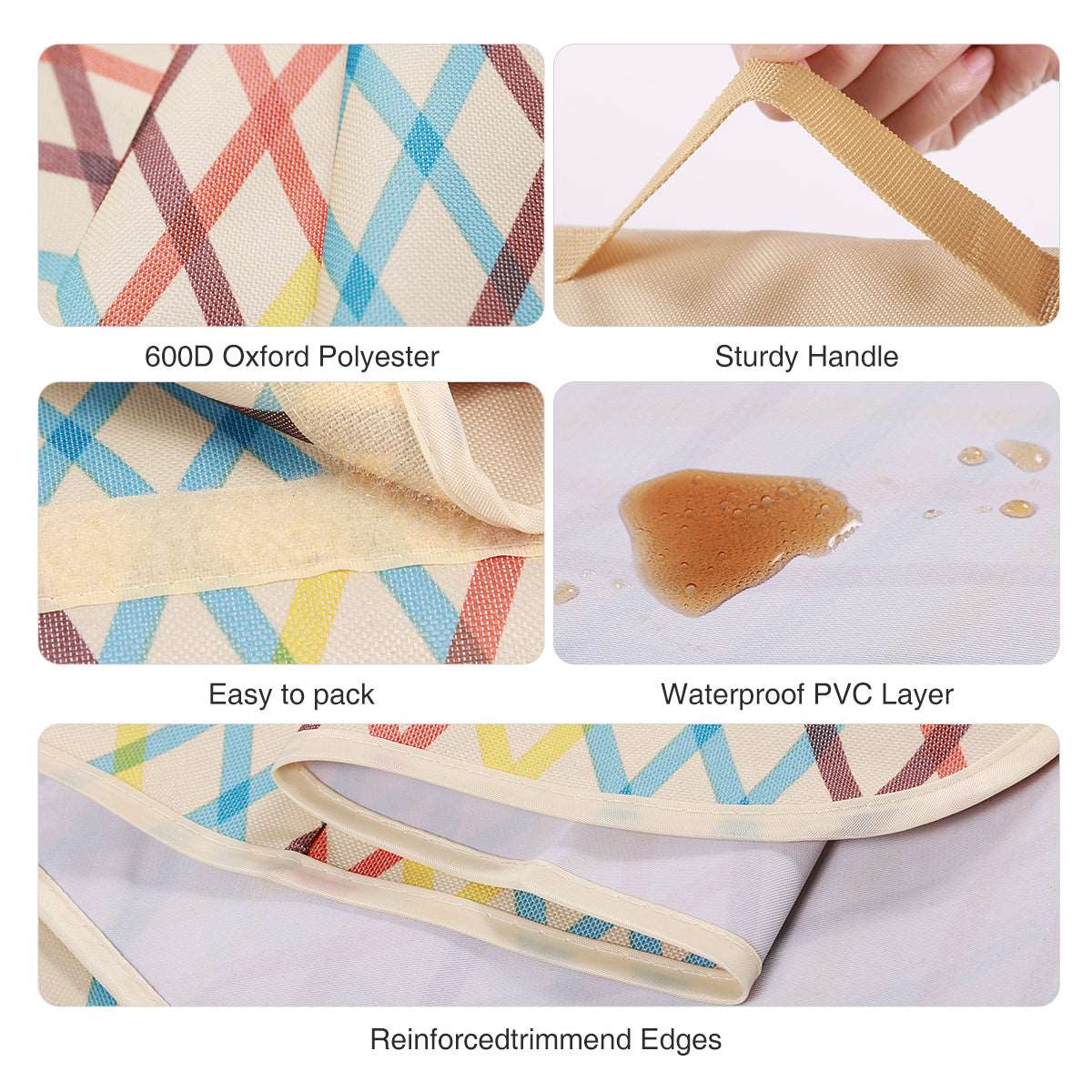 Extra Large Picnic Blanket Waterproof Sandproof From Redcamp