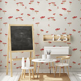 Amanita Wallpaper by Shop Pudge from Loomwell Home Goods