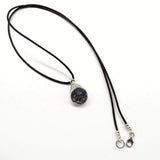 Wire Wrapped Rainbow Druzy Necklace from Alexa Martha Designs