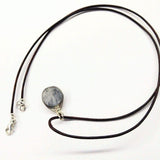 Wire Wrapped Rainbow Druzy Necklace from Alexa Martha Designs