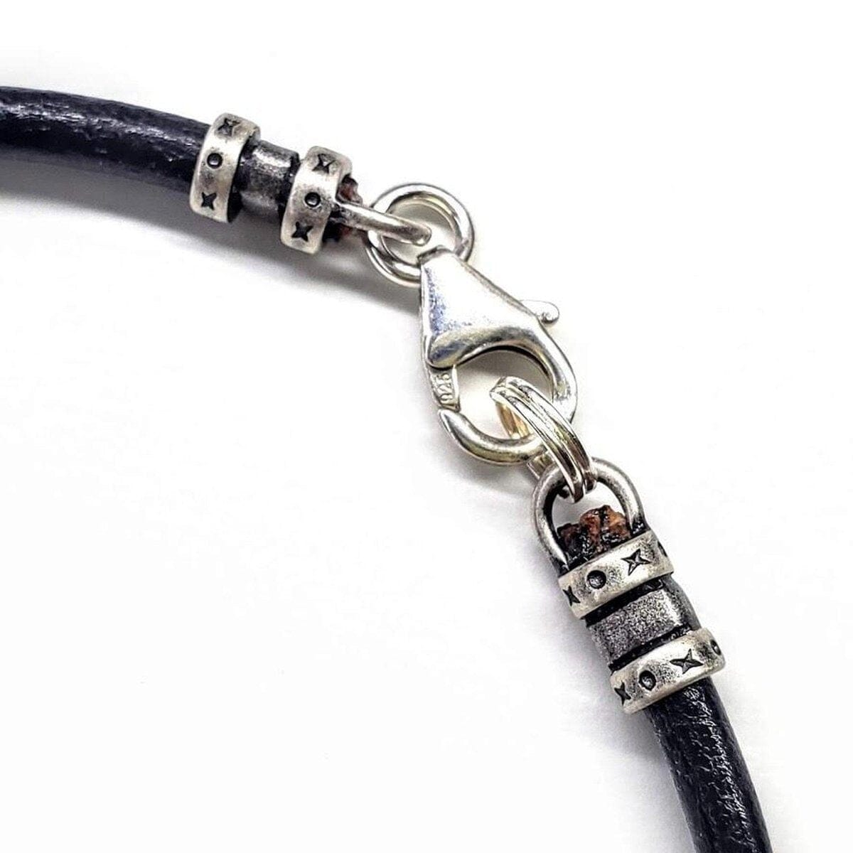 Red White Blue Beaded Bead Leather Bracelet from Alexa Martha Designs