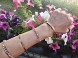 MOM Stamped Copper Cuff from Alexa Martha Designs
