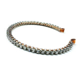 Catch-Free Crystal Rhinestone Tennis Bracelet Bangle from Alexa Martha Designs