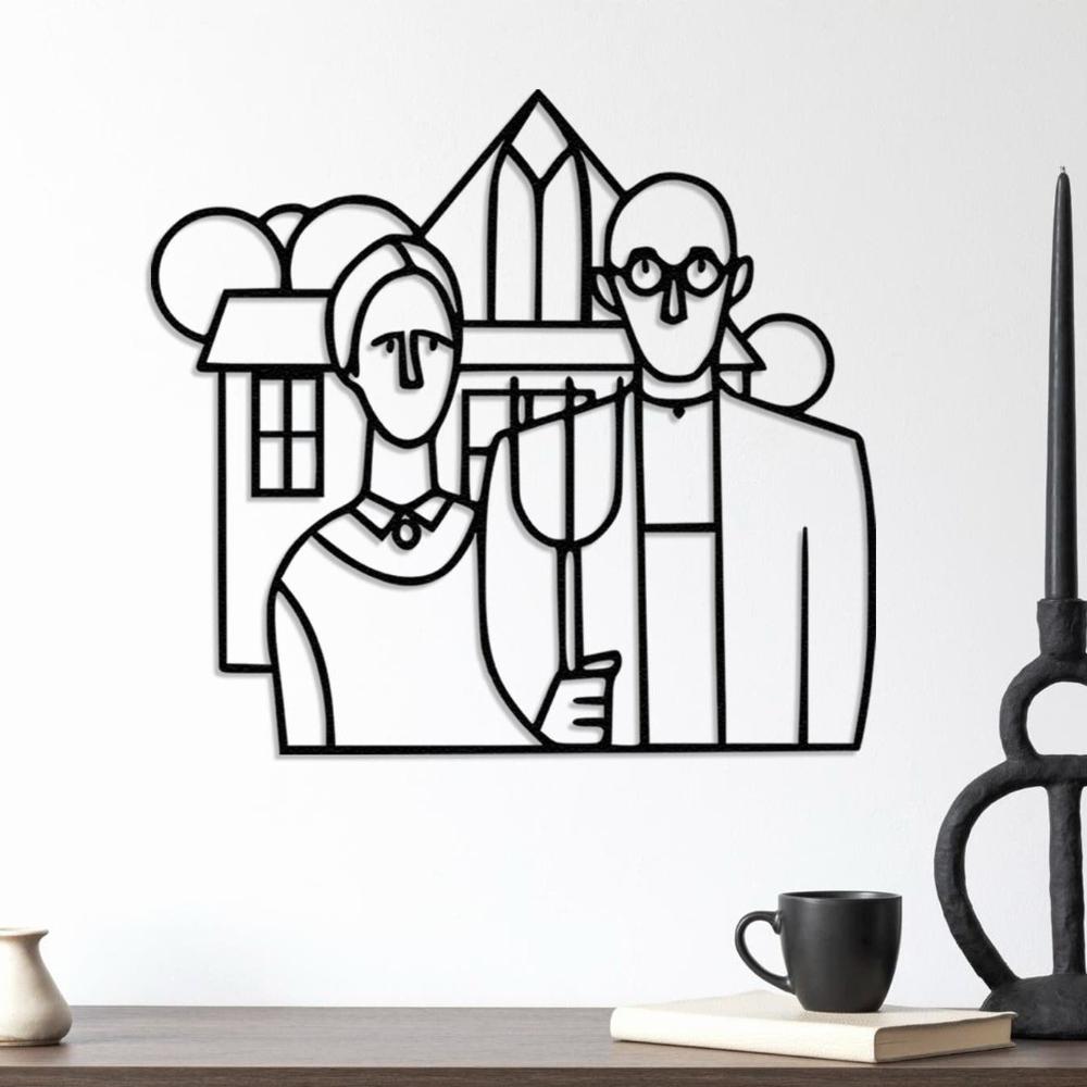 American Gothic Wall Art from VITAHOME DESIGN LLC