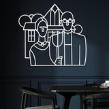 American Gothic Wall Art from VITAHOME DESIGN LLC
