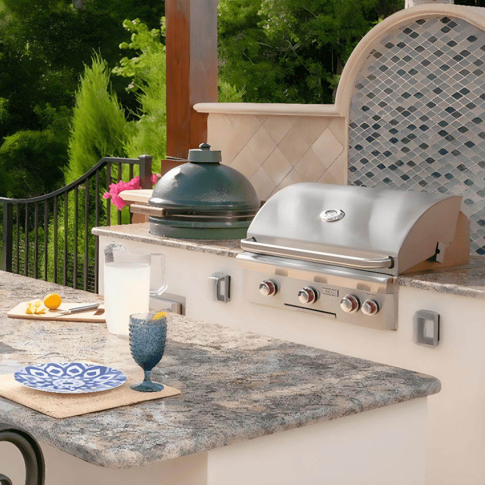 American Outdoor Grill L-Series 30-Inch Built-In Gas Grill with Backburner and Rotisserie From Modern Blaze